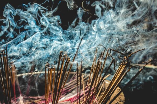 Spiritual incense are like chalk